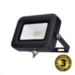 LED reflektor PRO SMD 10W černý 850lm 5000K IP65 Solight WM-10W-L
