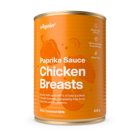 Vilgain Kuřecí prsa v paprikové omáčce – 400 g