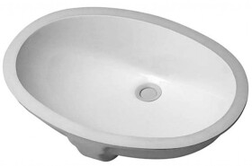 DURAVIT - Santosa Umyvadlo zápustné, 51x38 cm, s přepadem, bílá 0466510000