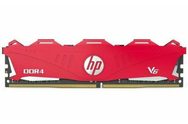 HP V6 16GB 2666 MHz červená / DDR4 / 2666MHz / CL18 / 1.35V / s chladičem (7EH62AA#ABB)