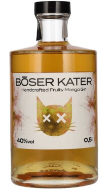 Böser Kater Handcrafted Fruity Mango Gin 0,5L, 40%