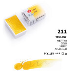 Nevskaya Palitra White nights 1911-211 akvarel 2,5 ml yellow semi