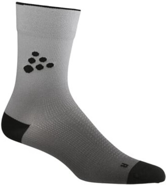 Běžecké ponožky CRAFT PRO Hypervent Print - šedá Velikost textilu: 37-39