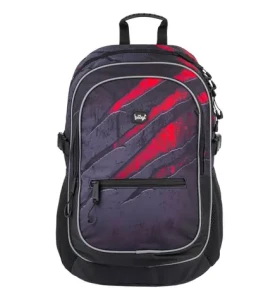 BAAGL Školní batoh Core Láva / 25 l / vhodná od 3. třídy (A-33998)