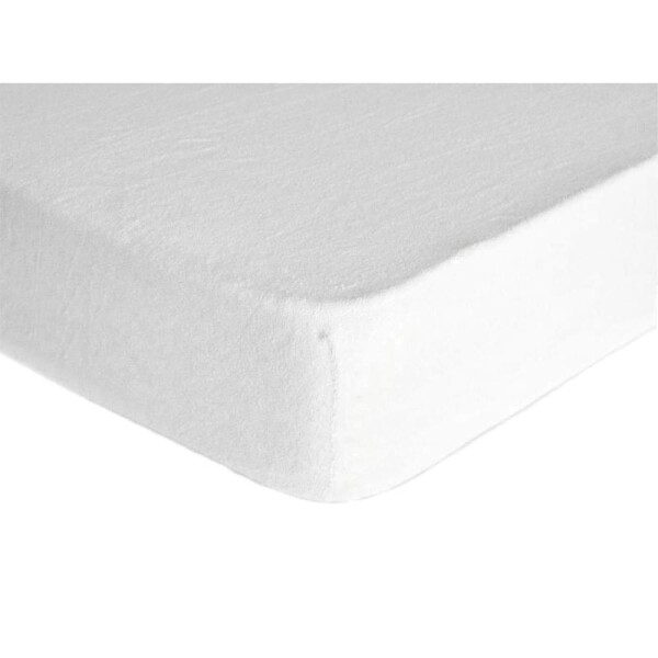 DekorTextil Napínací prostěradlo FROTÉ Premium bílé ROZMĚR: (š/d/v) 90 x 200 x 20 cm
