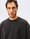 Armedangels Iconic Å GMT Dye Sweatshirt 105 black washed L