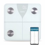 Salente SlimFit bílá / osobní diagnostická fitness váha / 180kg / Bluetooth (8595683203128)