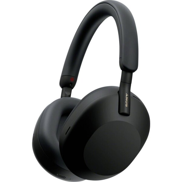 Sony WH-1000XM5 Headset uzavřená (Over Ear) Bluetooth® stereo černá High-Resolution Audio, Redukce šumu mikrofonu, Potlačení hluku Indikátor nabití, headset,