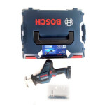 Bosch GSA 18V-LI C + kufr L-Boxx 136 / aku pila ocaska / 18V / Zdvih 21mm / až 3050 zd.z.min. / bez baterie a nabíječky (06016A5001)