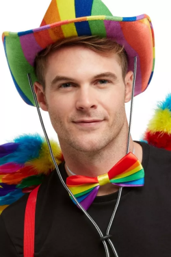 Smiffys.com Motýlek barevný