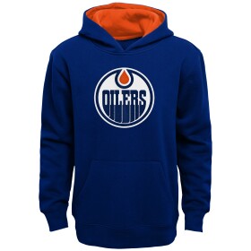 Outerstuff Dětská mikina Edmonton Oilers NHL Prime Po Flc Hood Home Velikost: Dětské L (13 - 14 let)