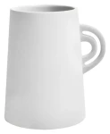 Spirella ORGANIC kelímek na zubní kartáčky matně bílý / keramika