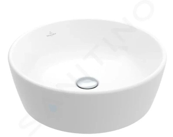 VILLEROY & BOCH - Architectura Umyvadlo na desku, průměr 450 mm, s přepadem, CeramicPlus, alpská bílá 5A2545R1