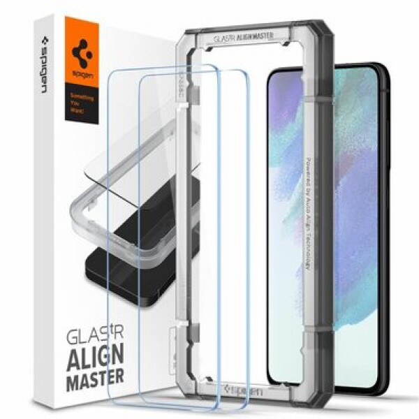 Spigen AlignMaster ochranné sklo pro Samsung Galaxy S21 FE 5G 2ks (AGL03088)