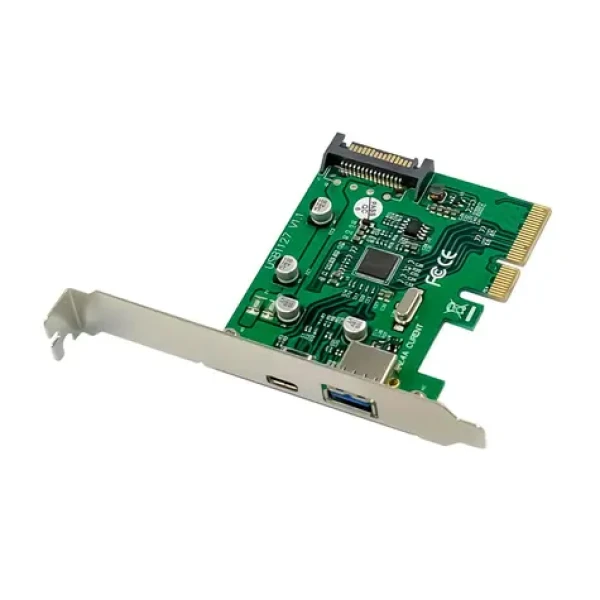 MicroConnect PCIe USB 3.1 A+C rozšiřující karta (MC-PCIE-ASM1142-CA)