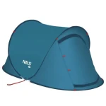 NILS Camp NC3743 modrý / Samorozkládací plážový stan / 120 x 220 x 95 cm (5907695555288)