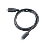 AKASA adaptér USB 3.1 typ C na USB 3.1 micro B / 100 cm (AK-CBUB29-10BK)