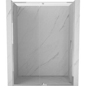 MEXEN - Exo sprchové dveře křídlové 130, transparent, chrom 819-130-000-01-00