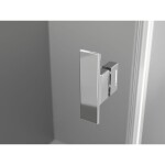 MEXEN/S - Mist H T sprchový kout dveře křídlové pravá 120 x 100, transparent, chrom 8A5T-120-100-01-00-P