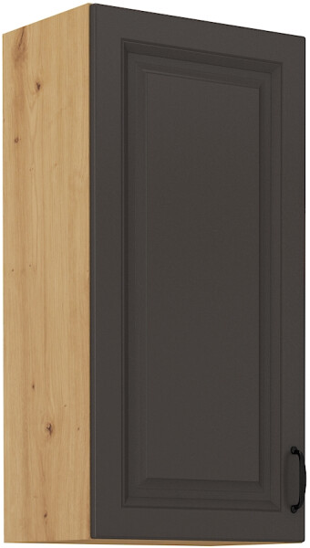 Horní skříňka Stilo 45 G-90 1F Barva korpusu: Dub artisan, Barva dvířek: Grafit