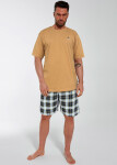 Pyžamo Cornette 326/183 Nature 3 cr/r 3XL-5XL pánské med 4XL