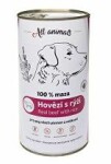 All Animals DOG hovězí mleté s rýží 1200g