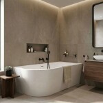 REA - Volně stojící akrylátová vana SYDNEY BELLANTO 170cm pravá REA-W6900