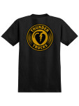 Thunder CHARGED GRENADE BLK/GOLD pánské tričko krátkým rukávem