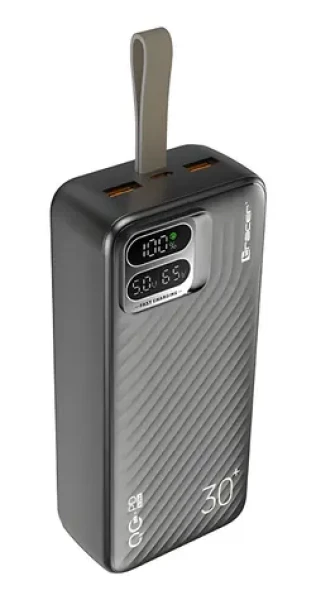 Tracer Blaze 30000 mAh černá / externí baterie / PD 65 W / QC3.0 / displej (TRABAT47505)