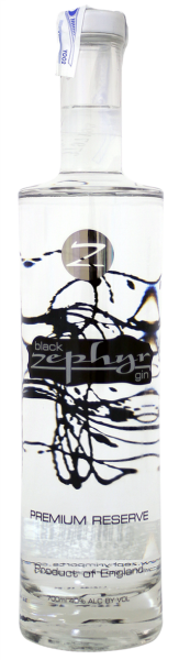 Zephyr Black Gin 44% 0,75 l (holá lahev)