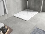 MEXEN - Hugo obdélníková sprchová vanička SMC 120 x 90, bílý kámen 42159012