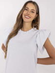 Šaty LK SK 506795 1.99 bílá a černá 36