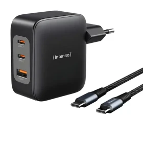 Intenso Power Adapter 100W černá / Nabíjecí adaptér / GaN / 100W / USB-C kabel 2m (7810010)