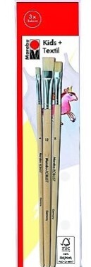 Štětce Marabu sada Kids+Textil