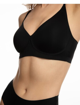 Dámská podprsenka soft Simple T-Shirt BRA Černá - Julimex černá M