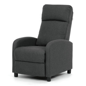 Polohovací křeslo, šedá, látka, TV-W3397 GREY2