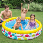 Bazén dětský duhový nafukovací 147x33cm 2+ - Alltoys Intex