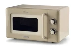 Ariete 3960CR Vintage béžová / Mikrovlnná trouba / 800 W / 20 l / 5 úrovní výkonu / 30 min časovač (3960CR)