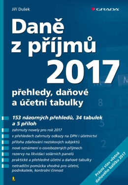 Daně z příjmů 2017 - Jiří Dušek