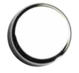 HETTICH 40341 krytka pro závěs na sklo 4,0-5,2mm typ A (kulatá) chrom lesk (105371)