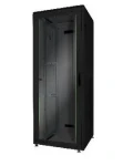Digitus Unique 32HE černá / Rozvaděčová skříň / 800x800 mm / 32U / Ocel / Skleněné dveře (DN-19 32U-8/8-B-1)