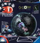 Puzzle-Ball Svítící globus: Hvězdná obloha