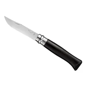 Opinel 8 kapesní nůž zavírací 8 cm dárkový box / pouzdro / ebenové dřevo (1352)