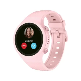 LAMAX WatchY4 Sport růžová / dětské chytré hodinky / Wi-Fi / SOS tlačítko / GPS (8596687003509)