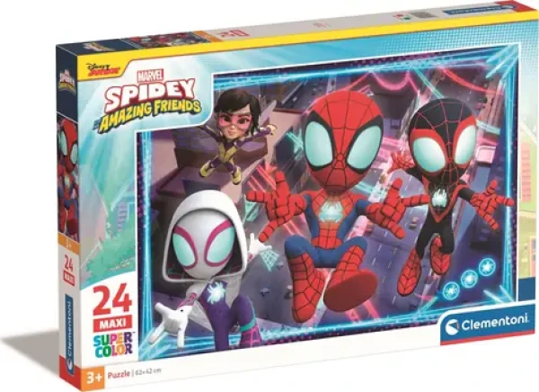 Clementoni PUZZLE Spidey a jeho úžasní přátelé MAXI