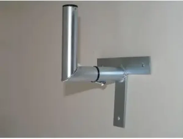 OEM T-držák antény 20 cm / Držák antény / galvanický zinek / průměr trubky 32 mm (K20T32)