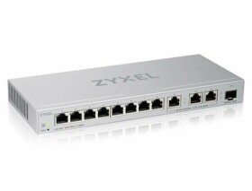 ZyXEL XGS1250-12 / 12-Port Switch / Unmanaged / 8x GbE / 3x 10GbE / 1x 10G SFP+ / QoS (XGS1250-12)