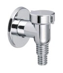 Bruckner - Venkovní pračkový sifon, DN32, chrom 168.303.1