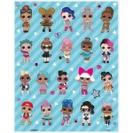 LOL Surprise samolepky 4 archy Unique LOL Surprise samolepky 4 archy Unique