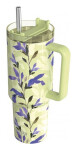 Nerezový termohrnek s brčkem Stream Matcha 1200ml